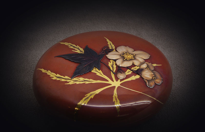 Kogo(incense box) in mixed alloys