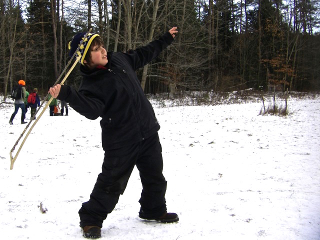 Village School - Atl-atl photo: Angella Gibbons