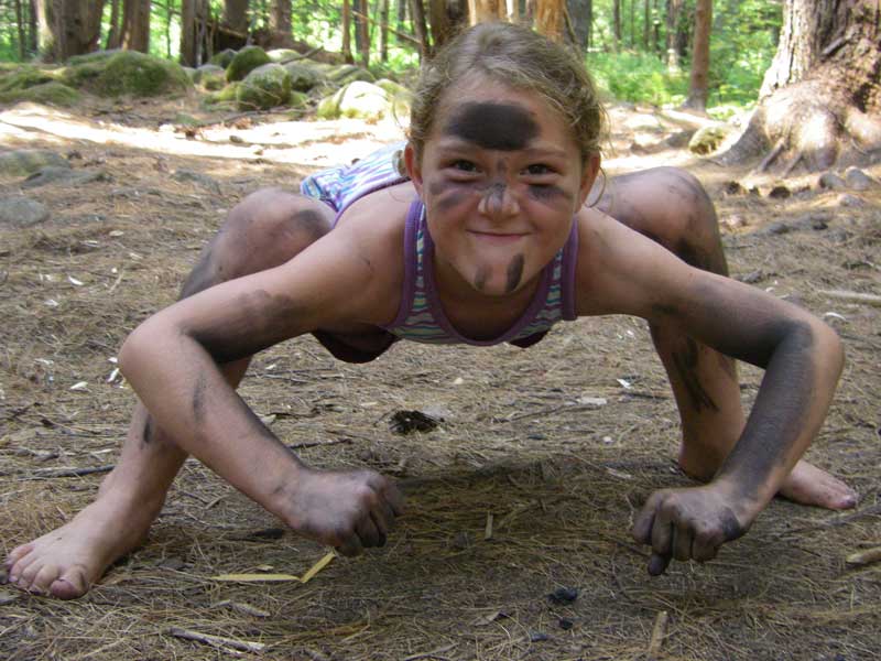 Wild summer camper in camo photo: Angella Gibbons