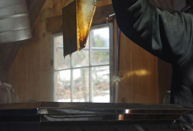 Sheeting is an indicator of syrup